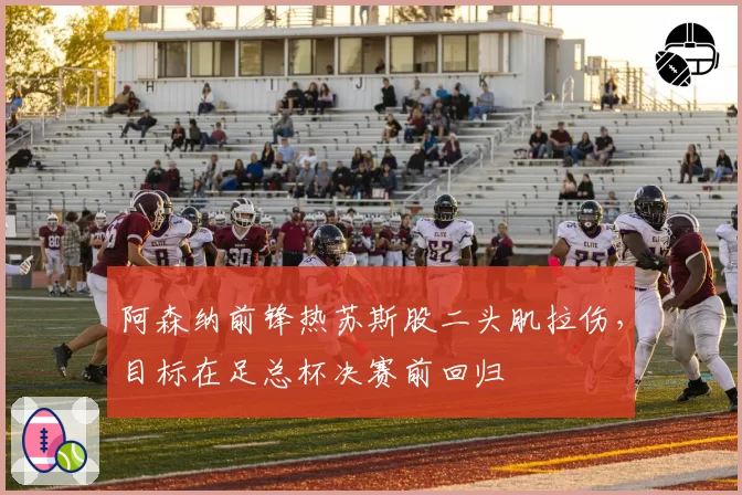 阿森纳前锋热苏斯股二头肌拉伤，目标在足总杯决赛前回归